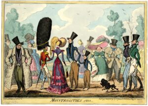 Cruikshank, Monstrosities of 1821