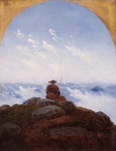 Carl Gustav Carus, Pilgrim's rest, 1818