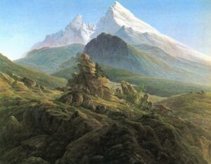 Caspar David Friedrich, Der Watzmann, 1824-25