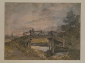 John Constable, A bridge over the Stour, 1800-1805