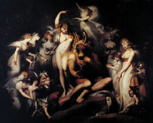 Fuseli, Titania and Bottom, 1790