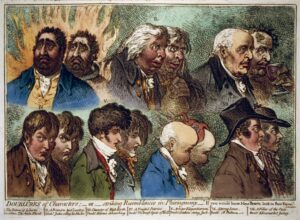 Gillray, Doublures of characters, 1798