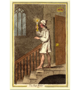 Gillray, The sleep walker 1795