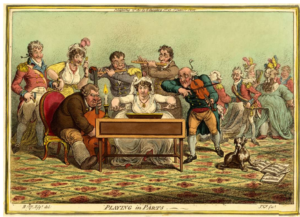 Gillray, Playing in parts, 1801