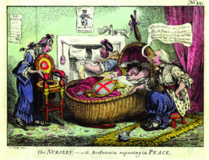 Gillray, The nursery, 1802