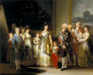 Goya, Carlos IV and his family, 1800-01