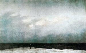 Caspar David Friedrich, The monk by the sea, 1808-1810