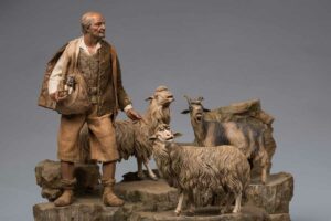 Shepherd, Neapolitan presepe