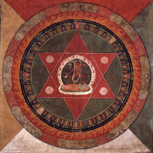 Tibetan mandala, 19th century